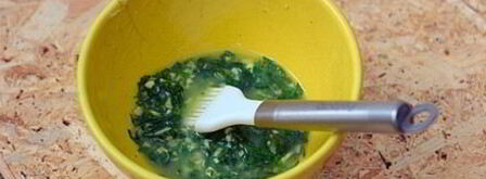 сырные булочки с чесноком и базиликом. Шаг 6