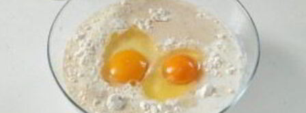 ватрушки с творогом, брынзой и зеленью. Шаг 4