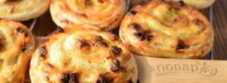 ватрушки с творогом в сметанной заливке. Шаг 7