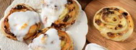 ватрушки с творогом в сметанной заливке. Шаг 8