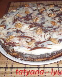 Венгерская ватрушка с шоколадом и орехами