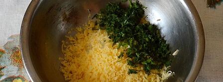 заварные булочки с сыром. Шаг 5