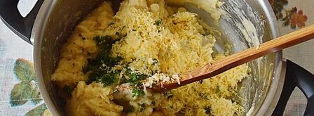 заварные булочки с сыром. Шаг 7