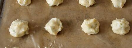 заварные булочки с сыром. Шаг 9