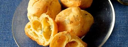 заварные булочки с сыром. Шаг 11