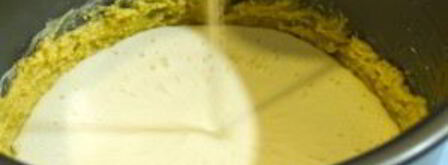 банановый чизкейк в мультиварке. Шаг 5