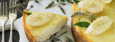 банановый чизкейк. Шаг 10