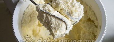 чизкейк без выпечки с маскарпоне. Шаг 6