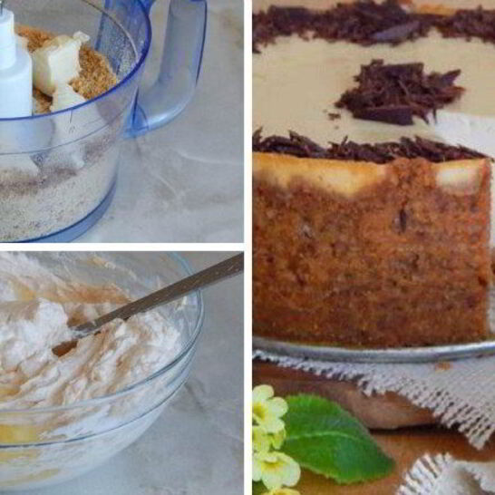 Рецепт чизкейка из печенья