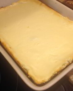 Чизкейк с грушей