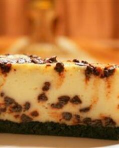 Чизкейк с шоколадными каплями