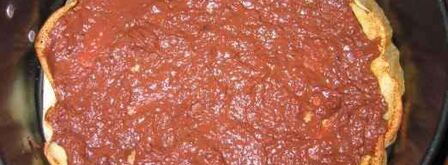 домашний чизкейк с блинами и творогом. Шаг 7