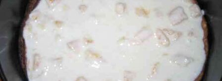 домашний чизкейк с блинами и творогом. Шаг 8