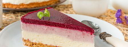 холодный вишневый чизкейк. Шаг 27