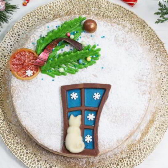 Рецепт пряного рождественского чизкейка