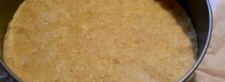 творожный чизкейк со сгущенкой. Шаг 4