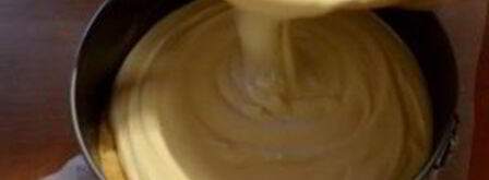 творожный чизкейк со сгущенкой. Шаг 6