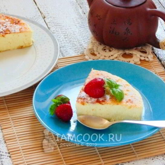 Рецепт японского чизкейка из трех ингредиентов
