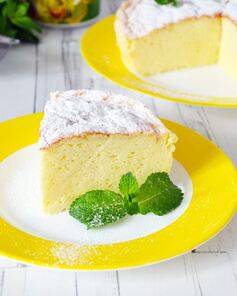 Японский хлопковый чизкейк с маскарпоне