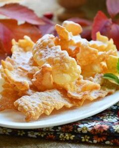 Домашний хворост к чаю