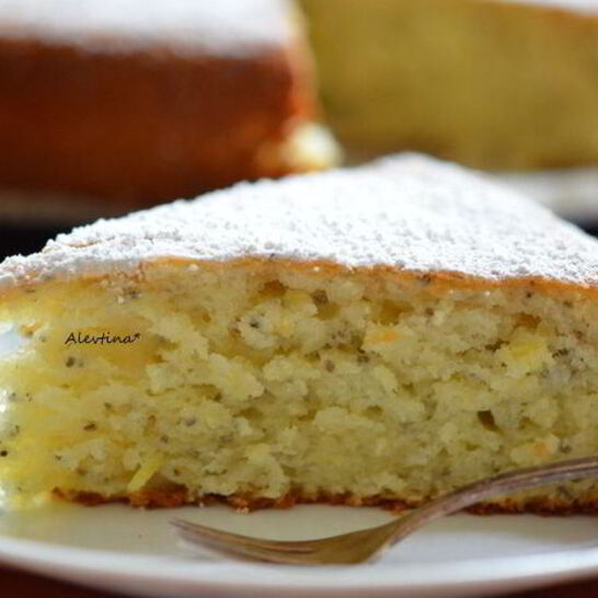 Рецепт кекса лимонного с семенами чиа