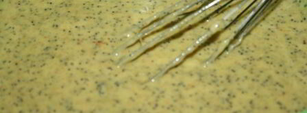 кекс на кефире с маком, шафраном и цукатами. Шаг 5