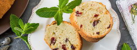 кекс на шампанском с сушеной клюквой. Шаг 6