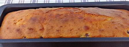 кекс с черной смородиной. Шаг 9