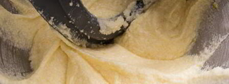 кекс с кукурузной мукой и клюквой. Шаг 4