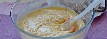 кекс с маком, какао и ягодами. Шаг 7