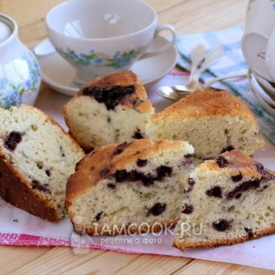 Рецепт кекса с ягодами и лавандой