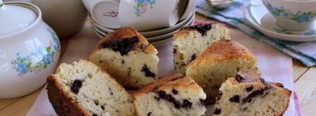 кекс с ягодами и лавандой. Шаг 12