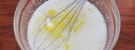 кексы на молоке с изюмом и ликером. Шаг 6