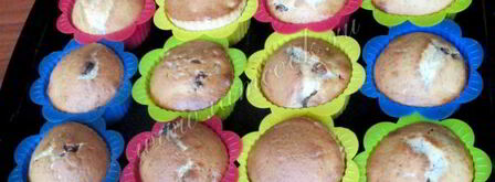 кексы на молоке с изюмом и ликером. Шаг 11