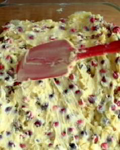 Клюквенно-апельсиновый кекс