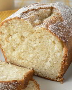 Кокосовый кекс с белым шоколадом