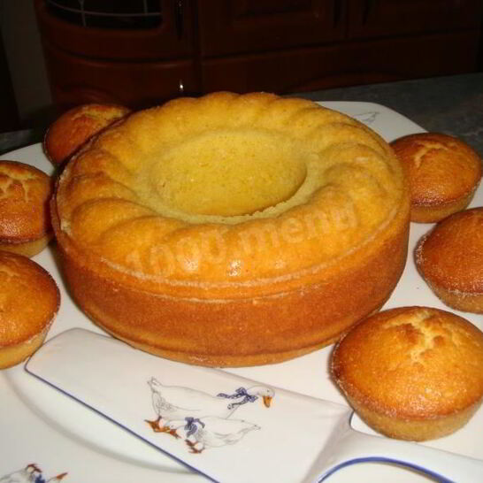 Рецепт мандаринова-лимонного кекс