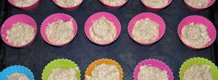 миндально-шоколадные кексы. Шаг 8