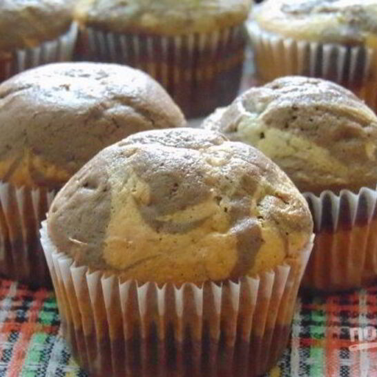 Рецепт мраморных кексов