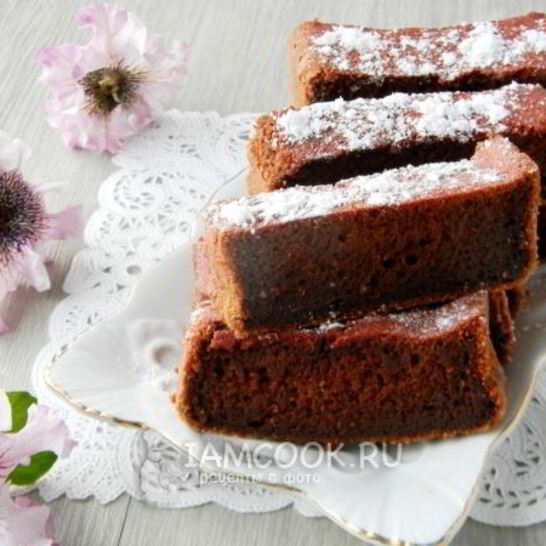 Рецепт шоколадна-свекольного кекс