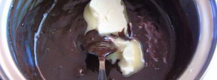 шоколадный кекс малинка. Шаг 8