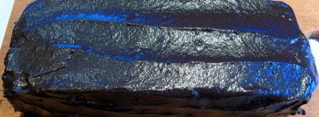 шоколадный кекс малинка. Шаг 9