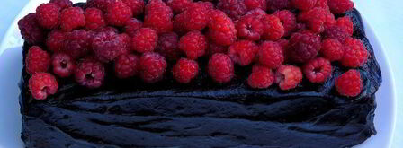 шоколадный кекс малинка. Шаг 10