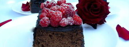 шоколадный кекс малинка. Шаг 11