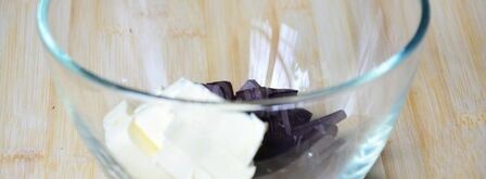 шоколадные капкейки с кремом. Шаг 3