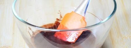 шоколадные капкейки с кремом. Шаг 4