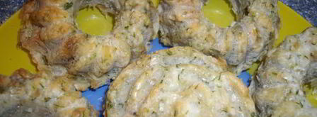 сырные кексы с укропом и тмином. Шаг 7