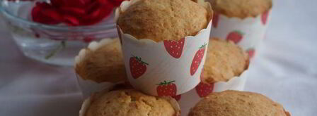 творожные кексы со сгущенкой. Шаг 8