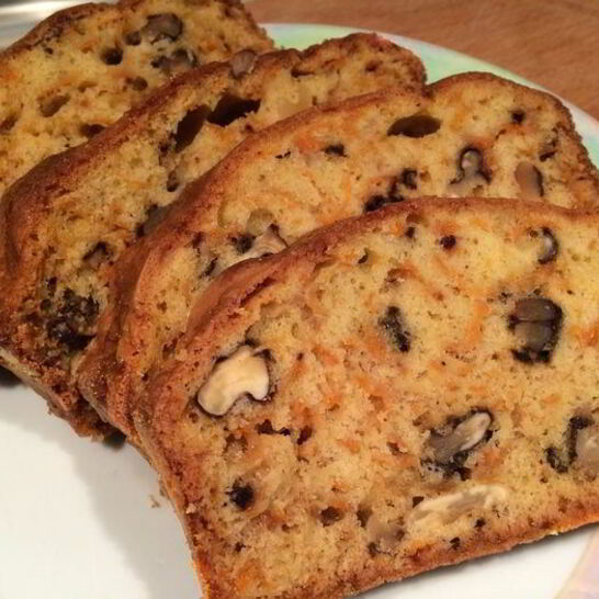 Рецепт тыквенного кекса с грецкими орехами