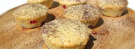 воздушные кексы со смородиной. Шаг 8